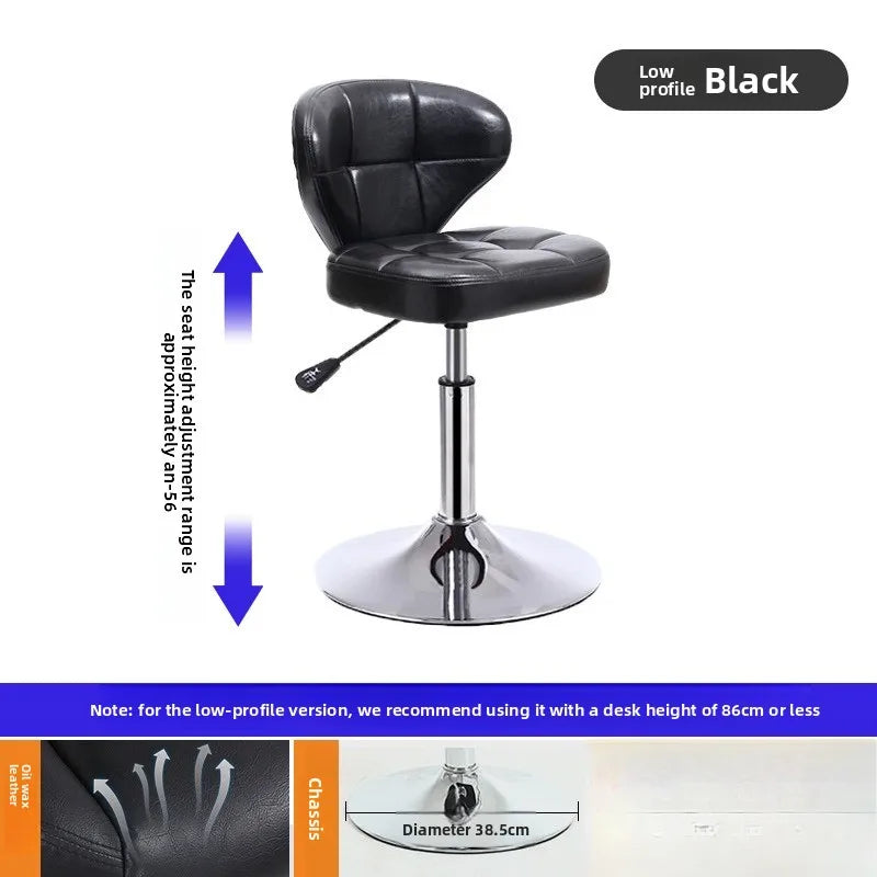 Bar chair stool computer chair rotating lift backrest high stool beauty stool checkout page swivel chair furniture Oasis Select 15