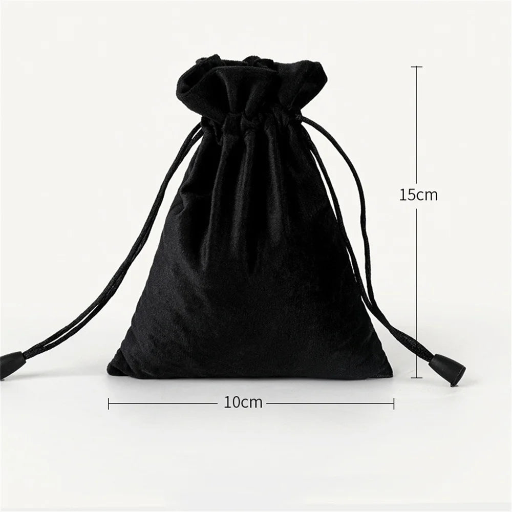 6 Sizes Bags Linen Drawstring Bag Pouches Cloth Christmas Jewelry