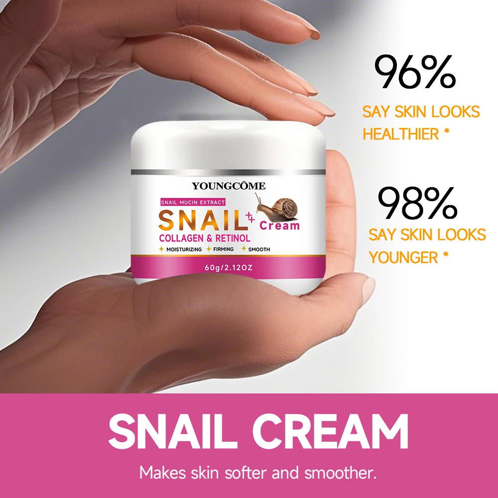 YOUNGCOME Snail Mucin Collagen Anti-Aging Day Cream 30/60g Anti-Aging Face Cream Oasis Select