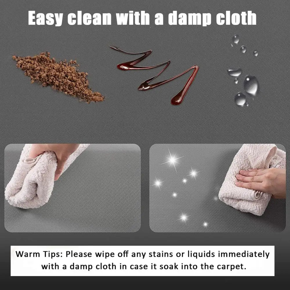 New Long strip thickened kitchen water and oil absorbent floor mat flannel non-slip dirt-resistant foot mat entrance door mat Oasis Select