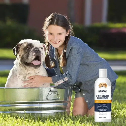 Puppy Shampoo And Conditioner 2 In 1 Natural Moisturizing Shampoo Moisturizing Dog Shampoo For Sensitive Skin PH Balanced Oasis Select