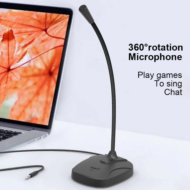 New 3.5MM Jack USB Computer Microphone Hi-fi For High Fidelity Video Conference Speech Vlog Noise Cancelling Mic Professiona Oasis Select
