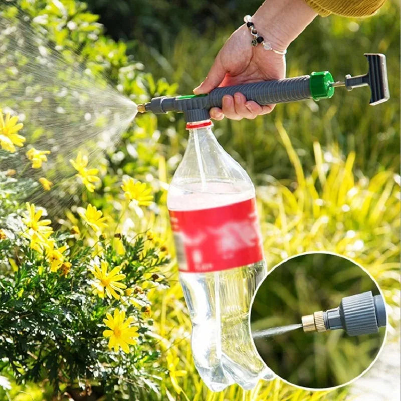 High-pressure Air Pump Manual Sprayer Can Adjust The Nozzle of Beverage Bottle Nozzle Gardening Tools and Equipment Spray Bottle Oasis Select