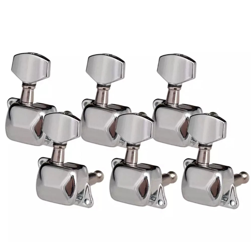 6R Semiclosed Guitar Tuning Peg Keys Tuners Machine Electric Guitar Part Replacement Musical Instrument Accessories Oasis Select