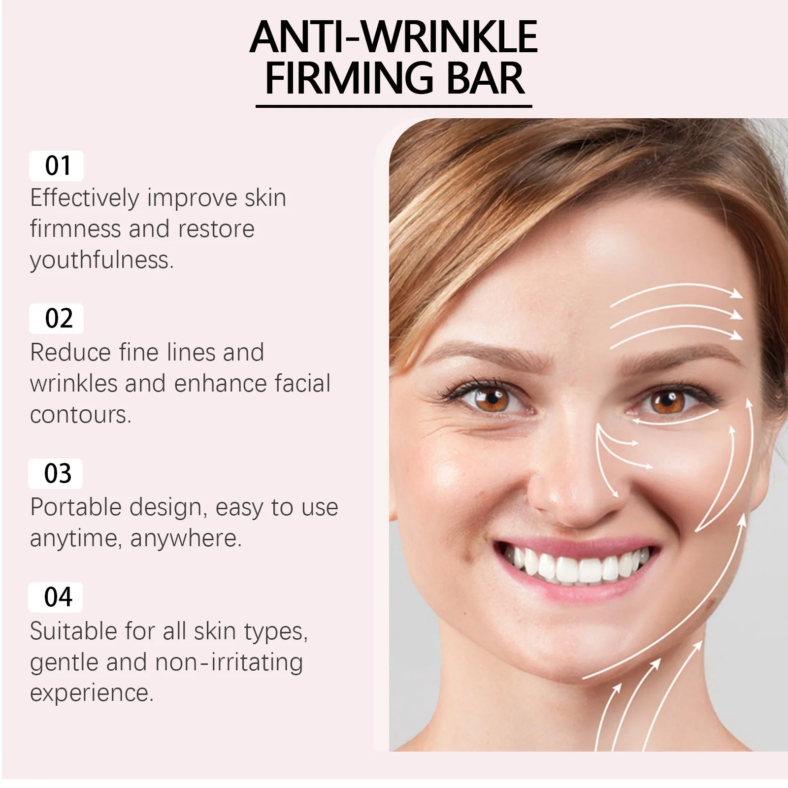 JAYSUING Facial Nourishing Stick Hydration Improve Roughness Eliminate Fine Line Firm Skin Enhance Elasticity Facial Sooth Stick Oasis Select