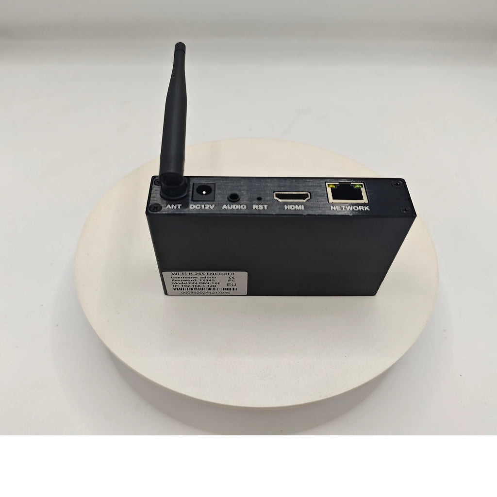 wifi Wireless HD Video Encoder H265 H264 HEVC IPTV CATV HDMI to IP RTMP SRT UDP HLS RTSP Live streaming on the internet Oasis Select