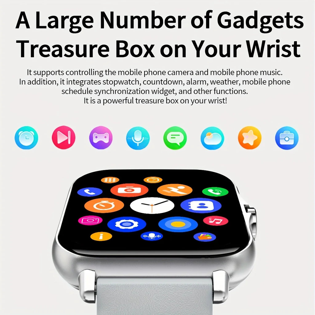 ERUN 1.83" Smart Watch – Calls, Fitness & Sleep Tracker