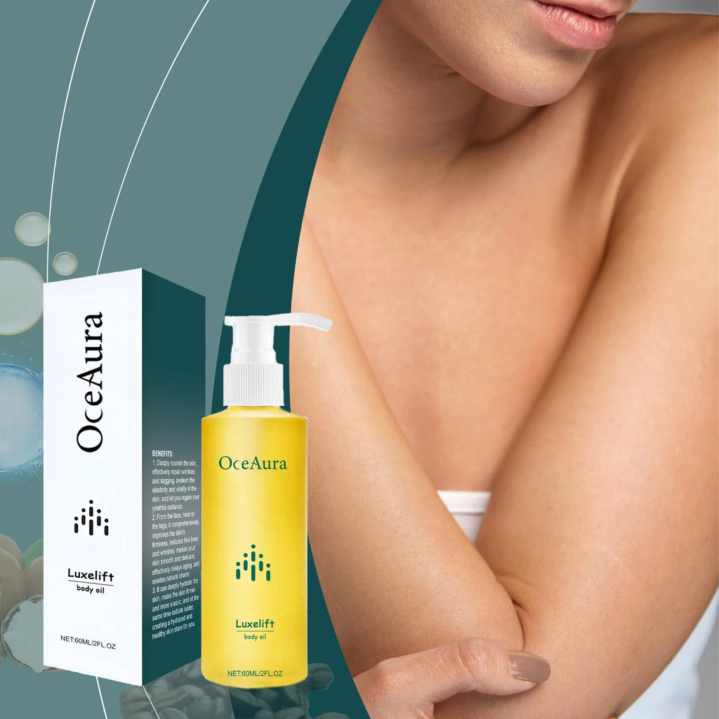 OceAura Skin Firming Body Oil – Anti-Wrinkle & Nourishing Firming Body Oil Oasis Select