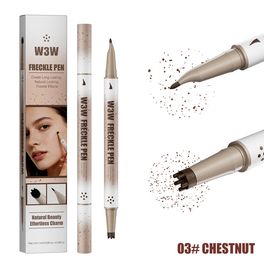 W3W Natural Freckle Stamp Pen – Waterproof & Long-Lasting