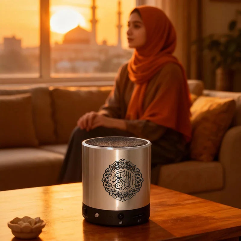 AyeBeau Quran Bluetooth Speaker – FM Radio, Azan & 15 Languages
