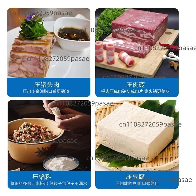 1kg Raw Meat Press Mold Stainless Steel Double Pressure Spring Ham Bacon Making Tool Lunch Meat Press Oasis Select