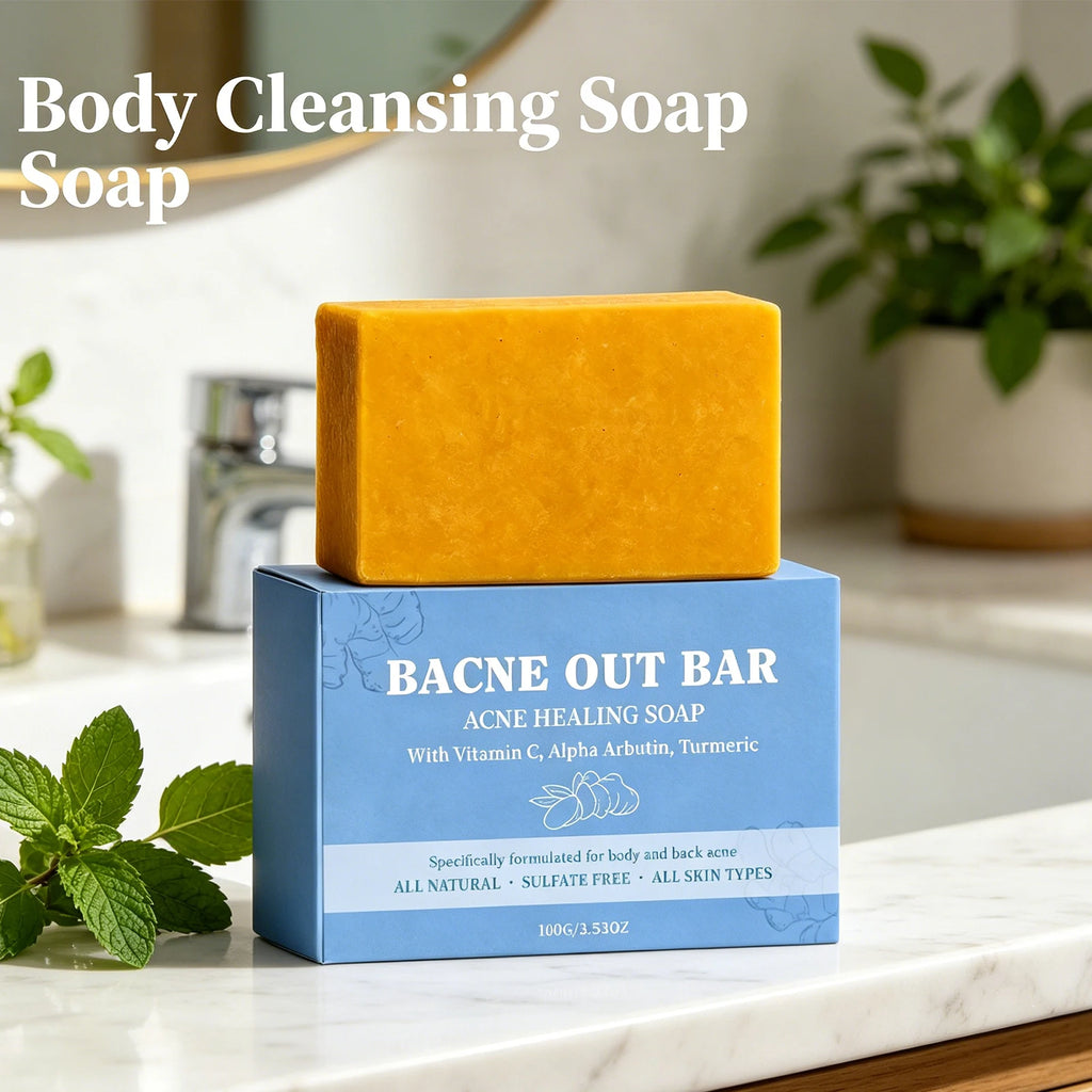 Natural Moisturizing Body Soap Bar – Brightening & Deep Clean 100g Body Cleansing Bar Oasis Select