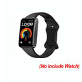 Soft Silicone Sport Strap for Huawei Band 8 & 9 Replacement Silicone Watch Strap Oasis Select black For Huawei Band 9