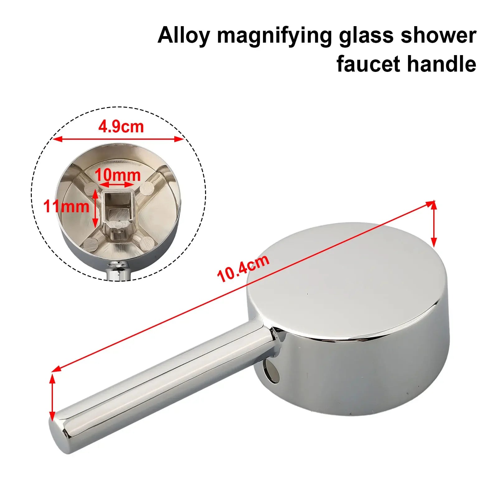 Water Tap Handle Faucet Handle Shower Switch Dial Tap Handle Replacement Trip Lever Chrome Plated Bath And Shower Faucets Oasis Select