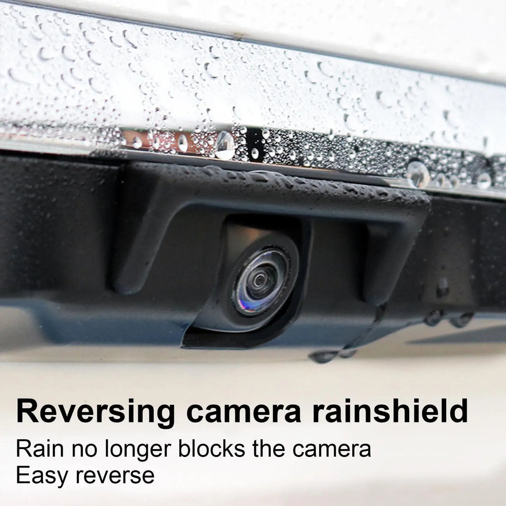 Rainproof Camera Cover for Car Rain-Proof Automobile Waterproof Shield Accurate Rainshield Rain Protection Strong Adhesive Oasis Select