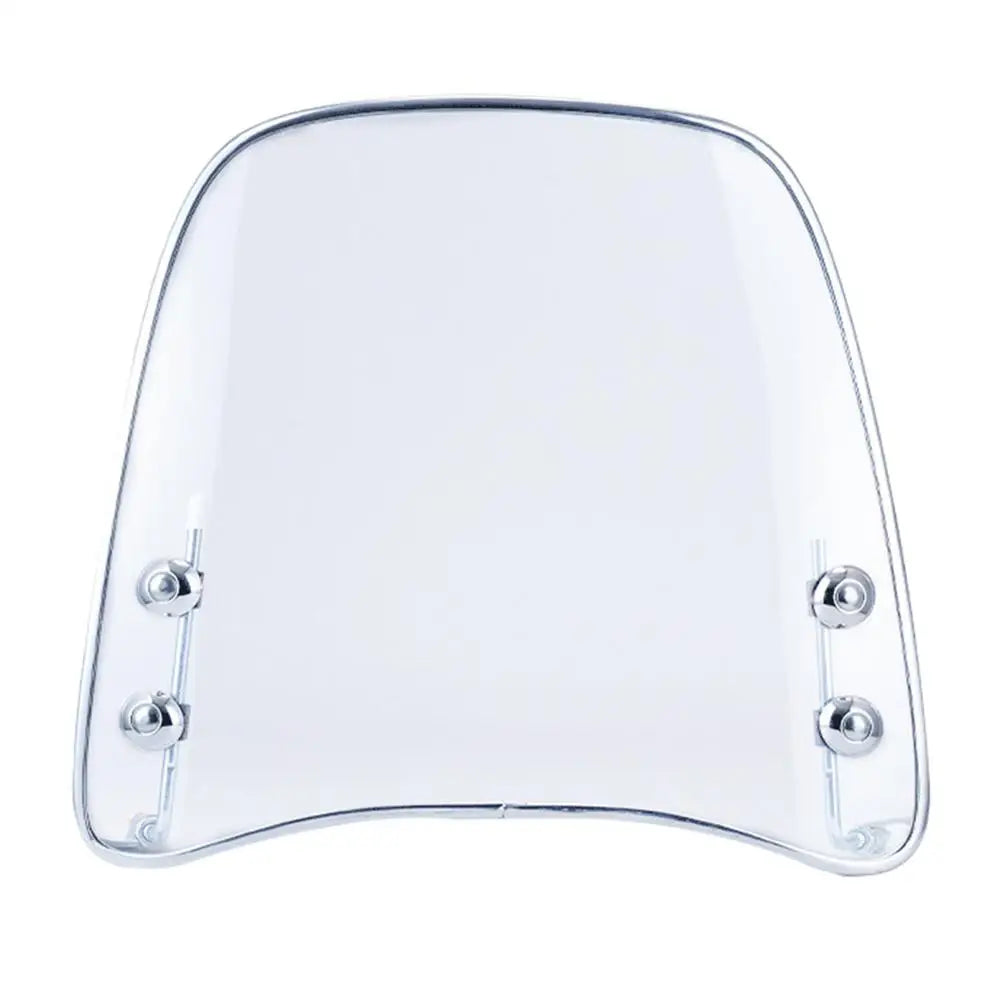 ATV Windshield Adjustable Motorcycle Windscreen Flexible Flyscreen High-Definition Large Wind Splitter Windshield Replacement Oasis Select Clear
