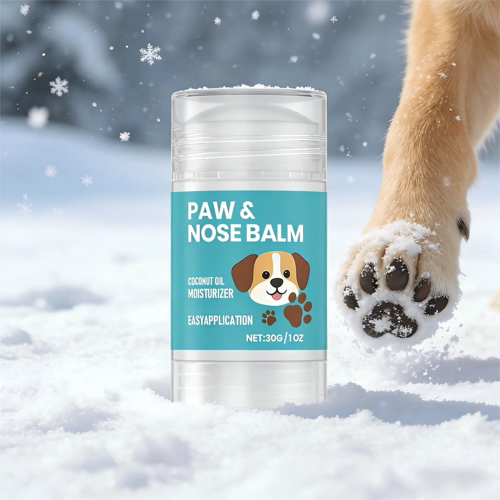 Paw Nose Balm Pet Nose Protector Coconut Oil Moisturizing Cream for Paw and Nose Crack Feet Repair Dog Winter Care Supplies 30g Oasis Select