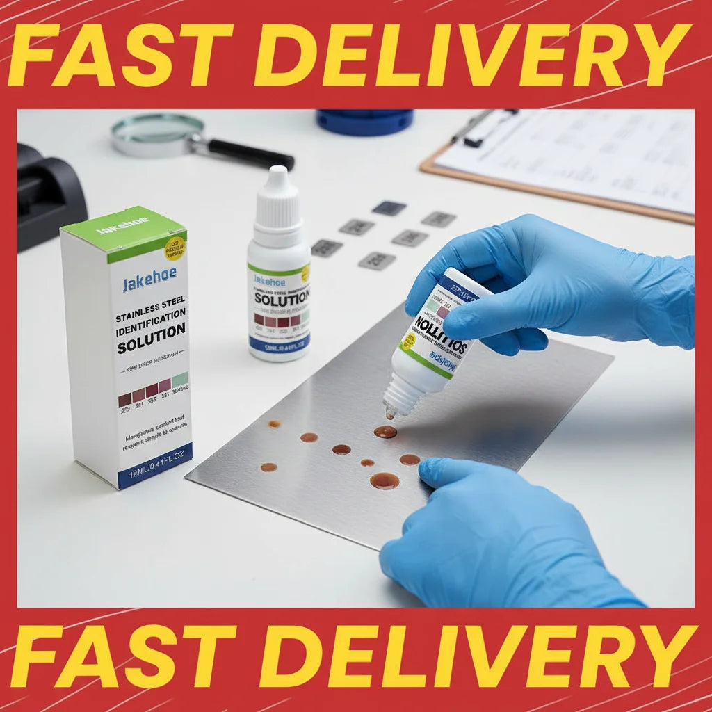 Stainless Steel Grade Testing Liquid 12ml – Detects 201/304/316