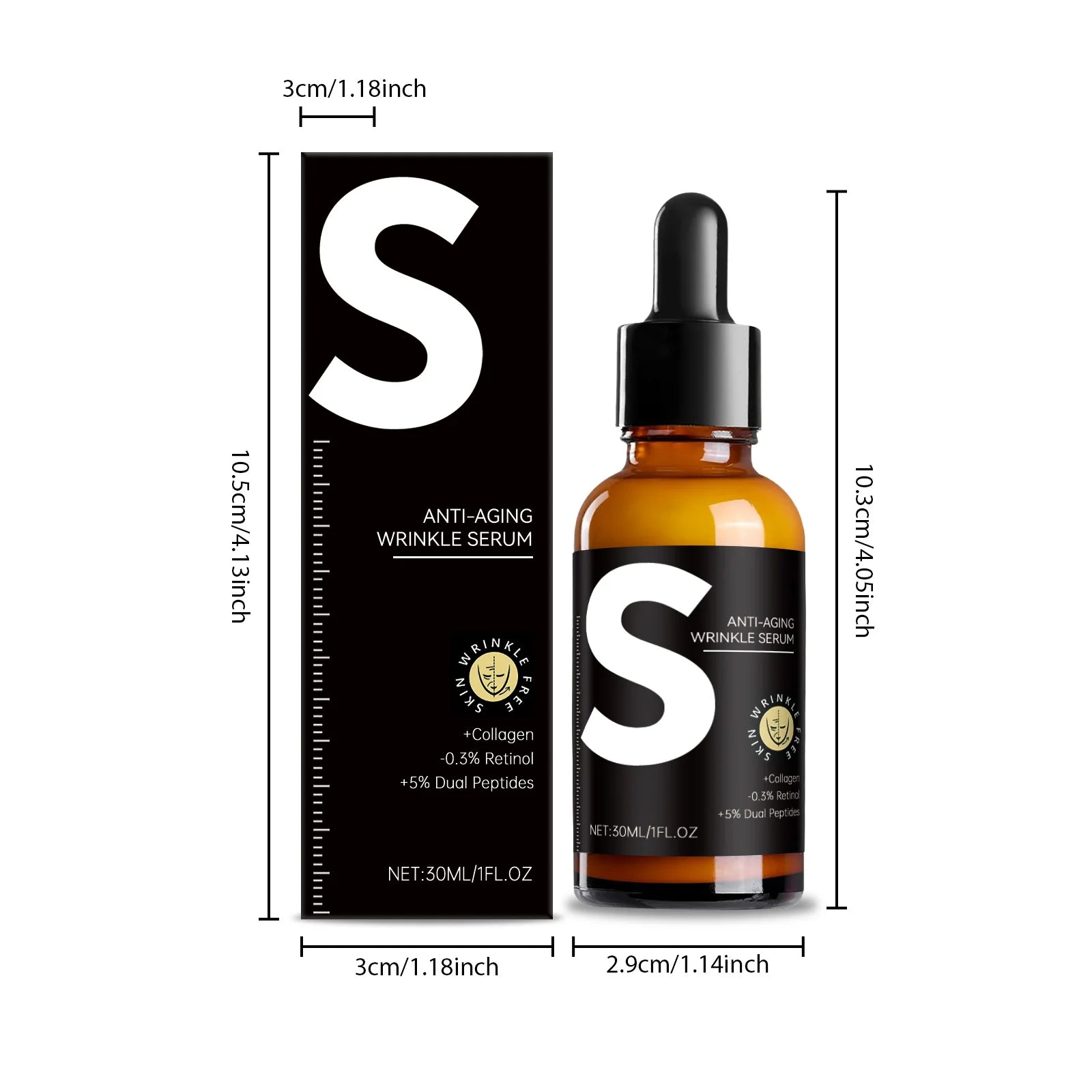 Hoygi Retinol Firming Serum – Anti-Aging & Pore Minimizing Retinol Face Serum Oasis Select
