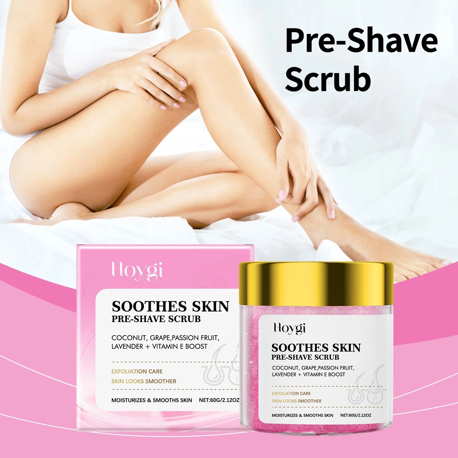 Pre Shave Scrub Exfoliation Remove Dead Skin Smoothing Moisturizing Gentle Cleansing Improve Roughness Skin After Shaving Care Oasis Select