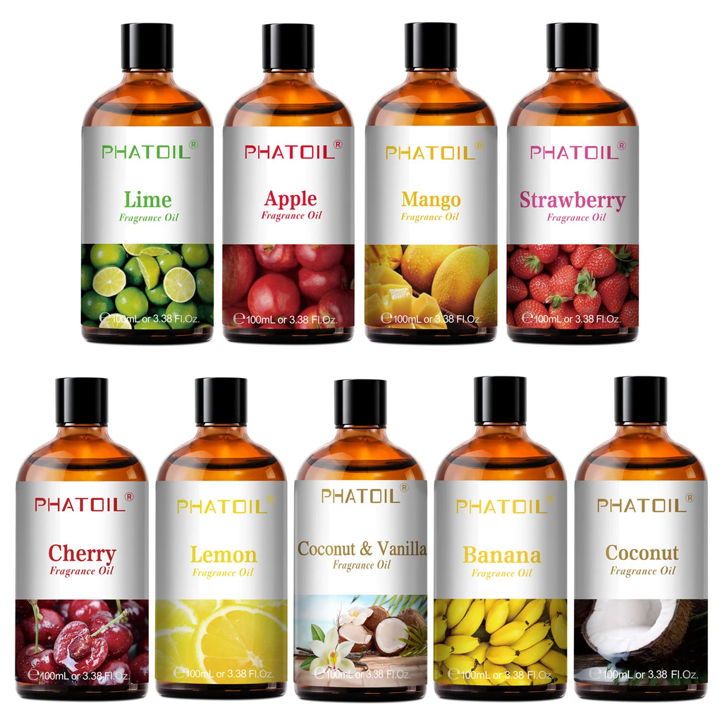 PHATOIL 100ml Fragrance Oil with Glass Dropper | Aroma Oils