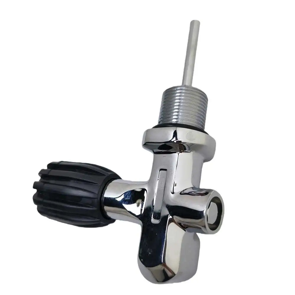 Scuba Cylinder Tank Valve 3/4-14 NPS Thread 3000 PSI / 250 Bar K-Valve with DIN/Yoke Insert for SCUBA Oasis Select