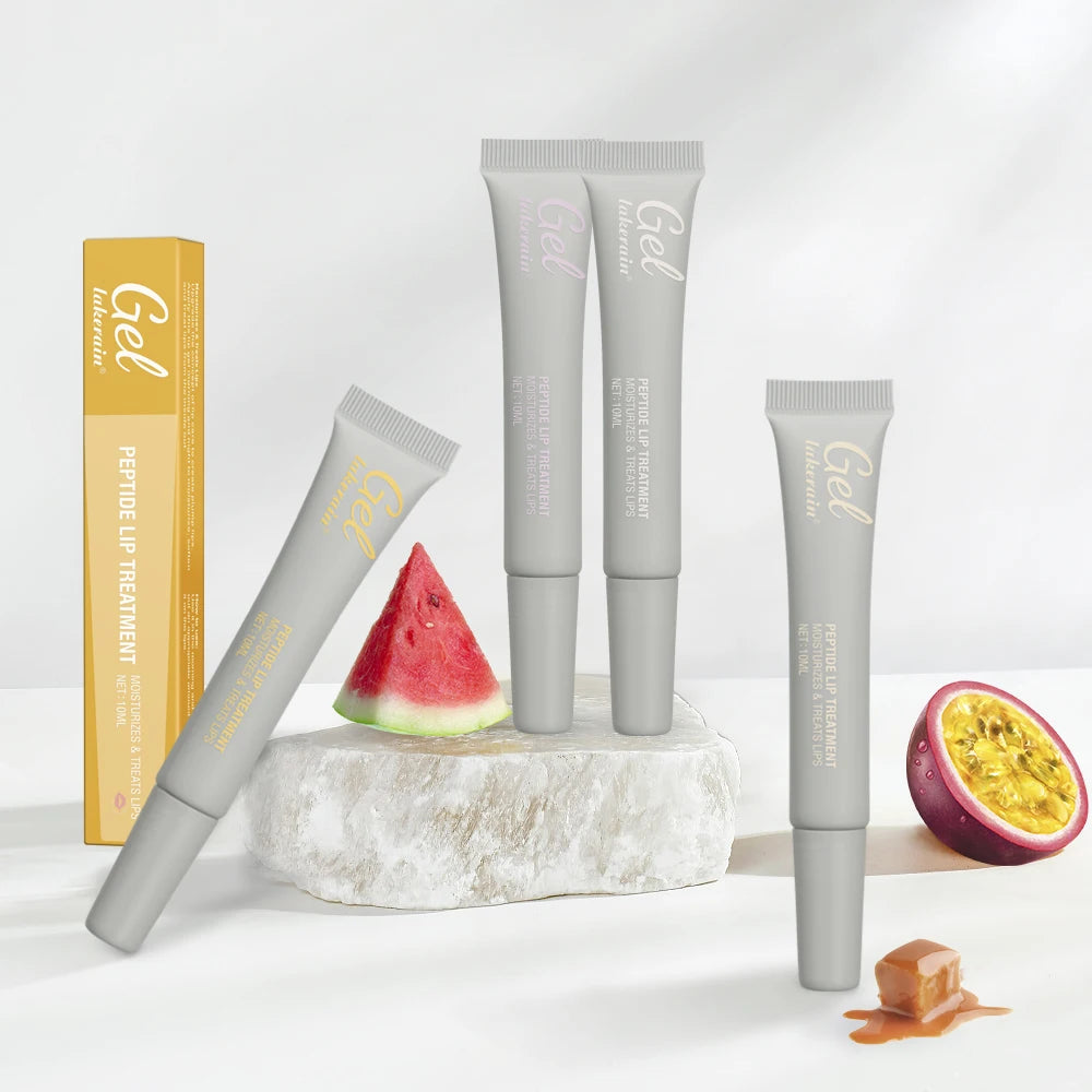 Peptide Lip Treatment Moisturizing Lip Mask Gel To Remove Dead Skin Lipstick Base Lip Cream Lip Care Mask 10ml Oasis Select