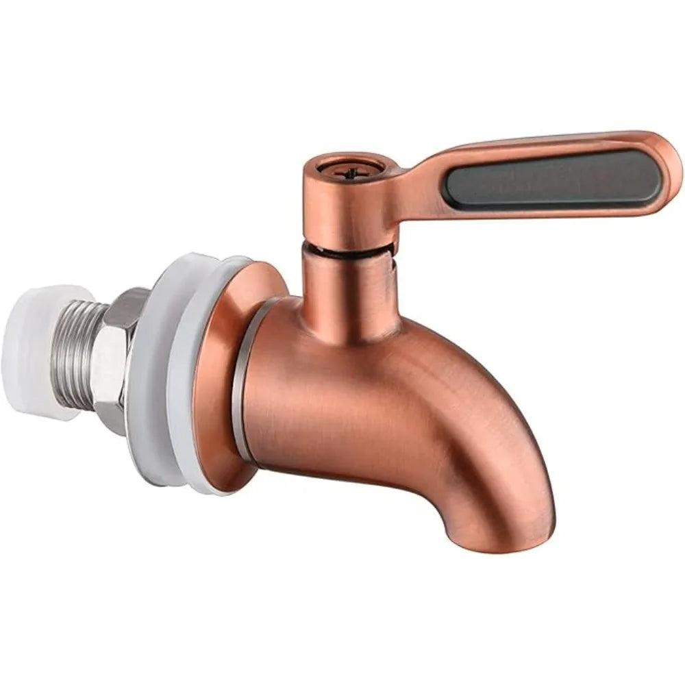 Spigot for Beverage Dispenser Stainless Steel Metal Spigot Dispenser Jar Juice Cold Drink Wine Beer Replacement Faucet Dropship Oasis Select