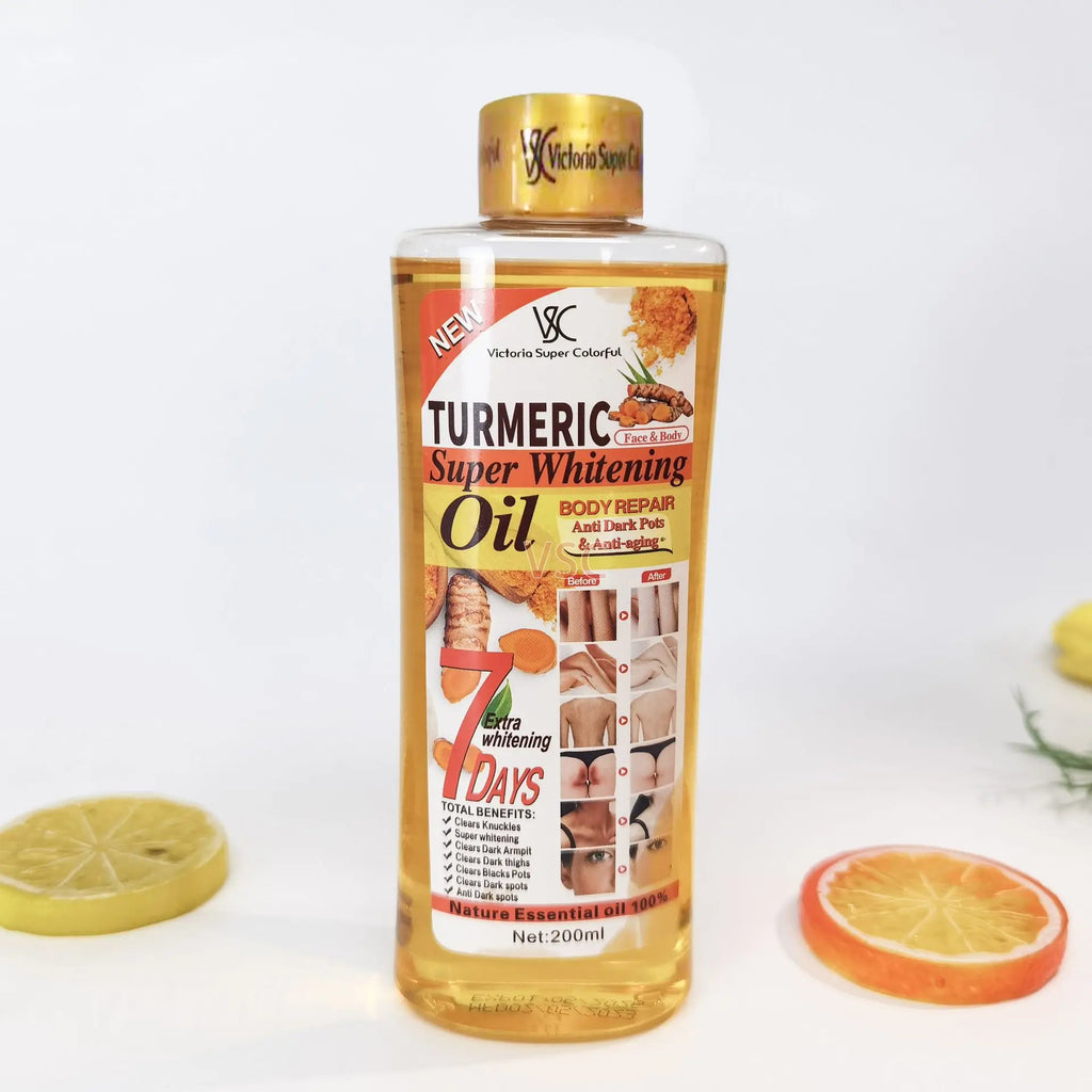 LGRAMER Turmeric Essential Oil – Brightening Face & Body Oil 200ml