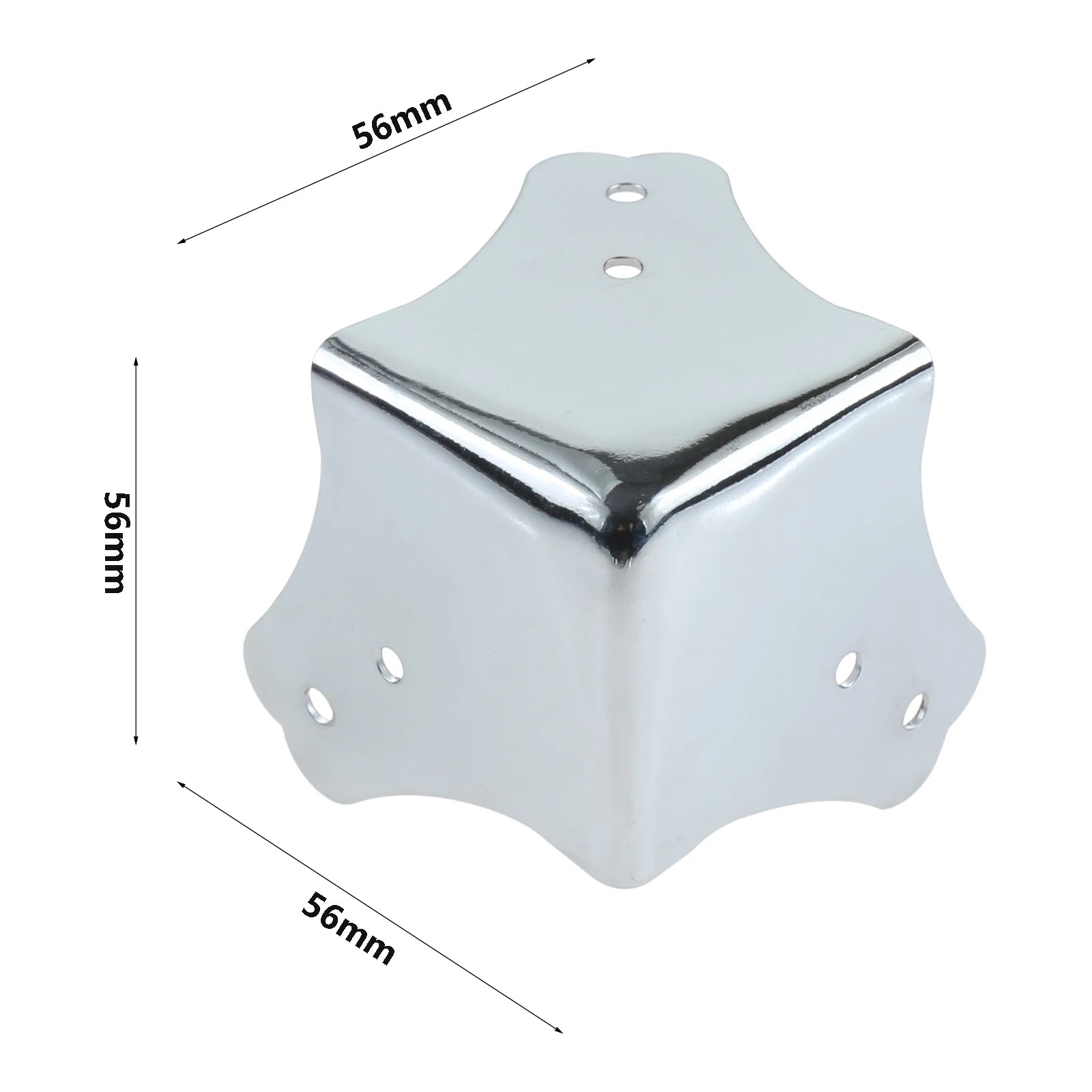 Metal Protection Corners Protector Audio Active Speakers Triangle Angles Cases Speaker Repair Parts Accessories Home Theater Oasis Select 56mm x 4