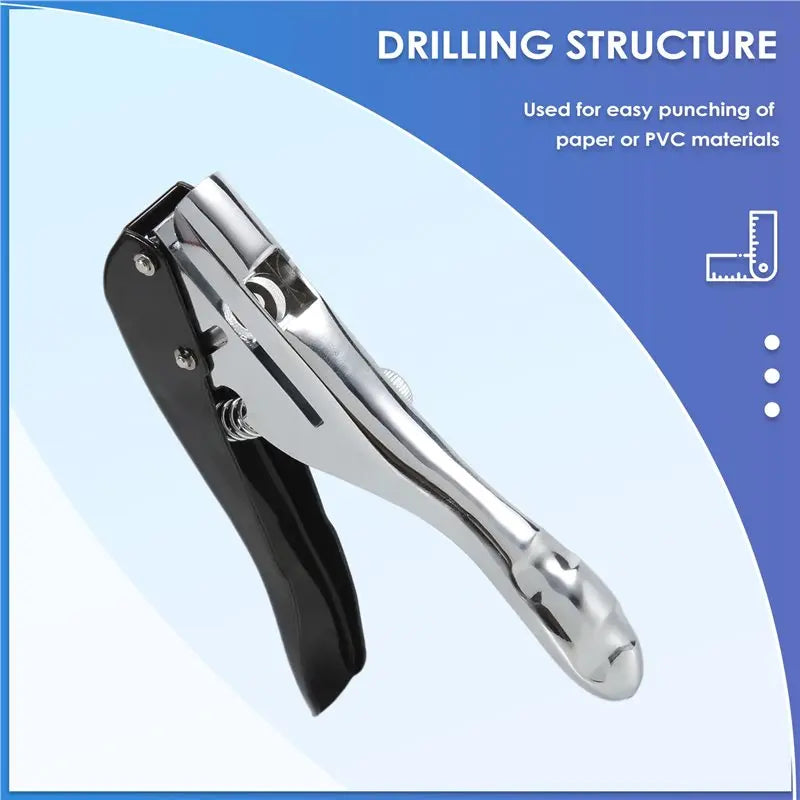 LIKE WISH Hole Punch Single Hole Hole Punch, Heavy Duty Hole Punch Single, Portable Handheld Long Hole Hole Punch Oasis Select