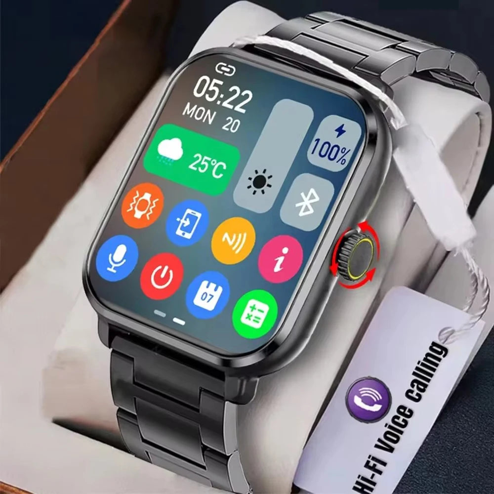 Smart Watch For Android IOS Watches 1.83inch HD Display Bluetooth Call Message Alert Music Sports Mode Smartwatch Men Women Gift Oasis Select