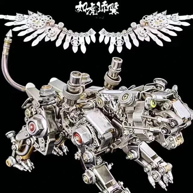 Mechanical Tyrannosaurus Rex, Cobra, Tiger, Scorpion King, Praying Mantis, Hell level 3D Metal Puzzle Model, High difficulty Toy Oasis Select 2
