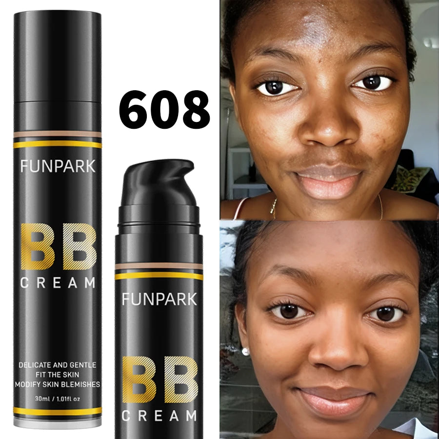 FUNPARK CC Cream Foundation – 8 Shades, Concealer & Coverage