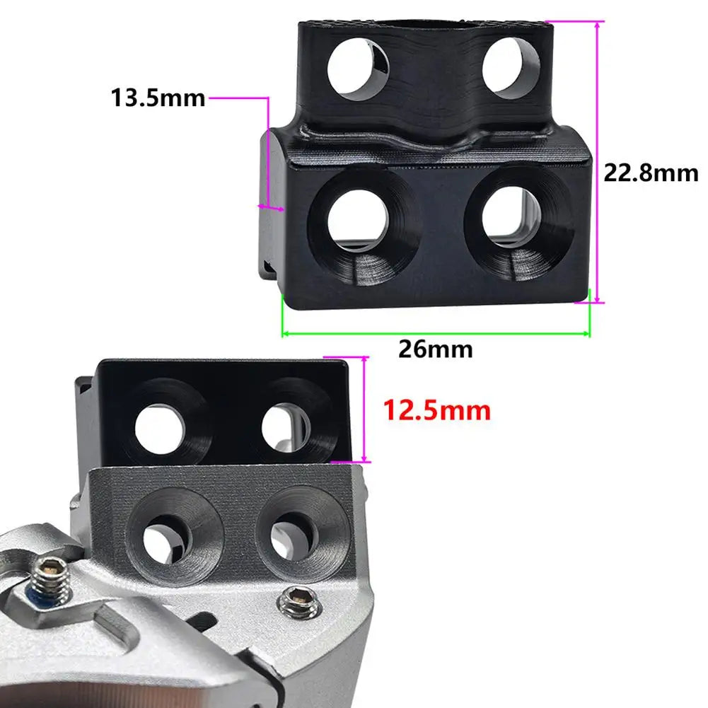 Rear Derailleur Hanger Extender For Folding Bikes Compatible With For Brompton Up To 11 34T Flywheel Aluminium Material Oasis Select