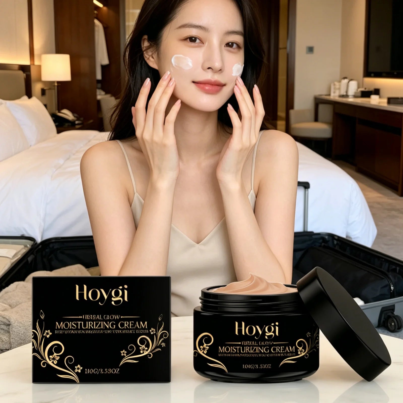 Hoygi Herbal Glow Face Moisturizer – Brightening Cream 100g Face Moisturizer Cream Oasis Select