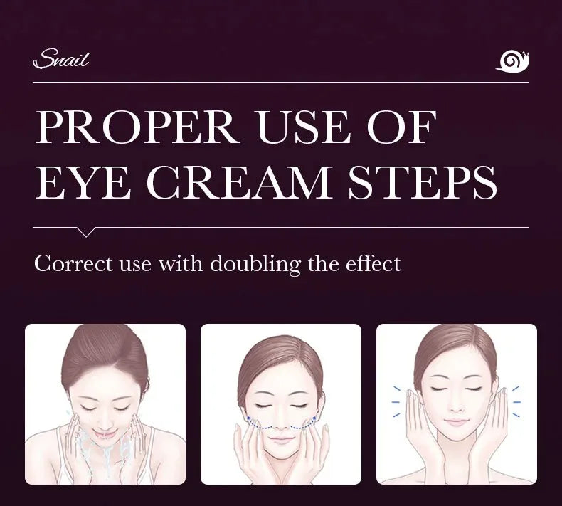 Snail Collagen Eye Cream – Firming & Moisturizing Eye Care Eye Cream Oasis Select