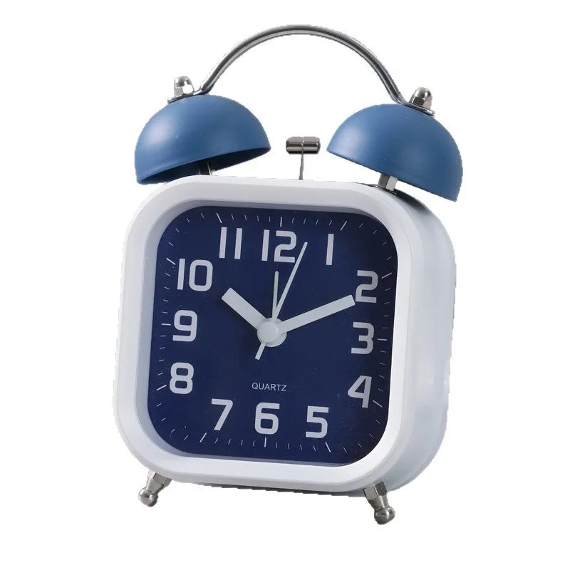 Silent Home Student Specific Desktop Clock Super Loud Dormitory Simple Clock Children with Night Light Boys Single-sided Oasis Select