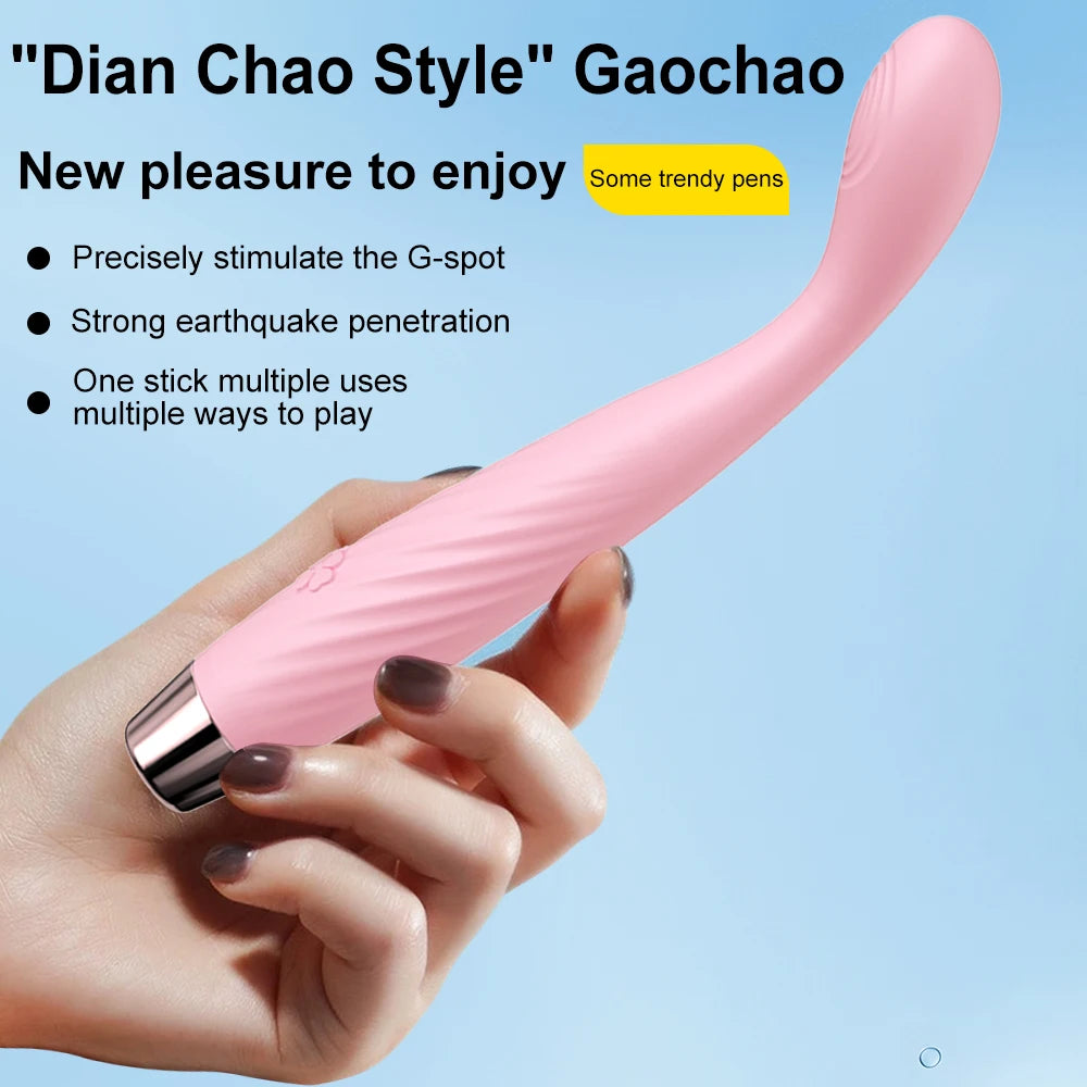 Powerful G-Spot Finger Vibrator Female Thrusting Vagina Massager Dildo Clitoris Stimulator Masturbation Adult Sex Toys for Women Oasis Select