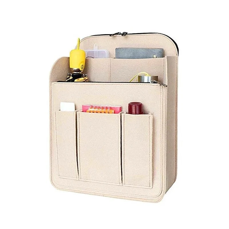 Felt Multi-Pocket Insert Organizer for Backpacks & Totes