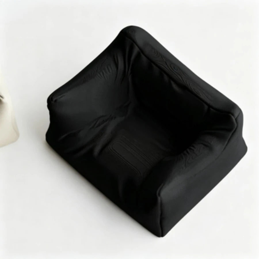 3D Cute Mini Sofa Earbud Holder Stand Creative Desktop Display Bracket for Earphones Universal Earphone Case Storage Cradle Oasis Select black