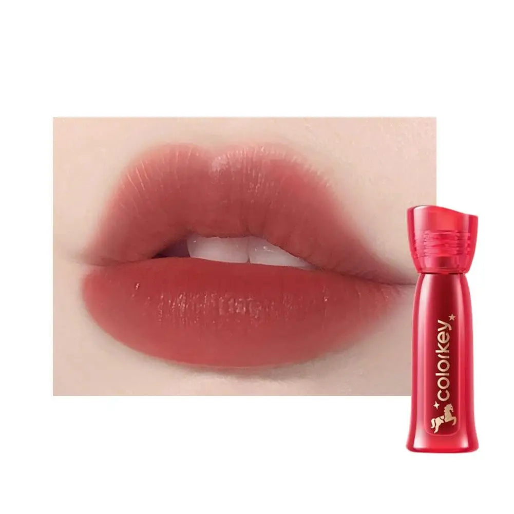 COLORKEY [Year of the Horse Limited Edition] Water Mist Lip Glaze Set Unique Gift Box Matte Velvet Lipstick Eyeshadow Makeup Oasis Select B370