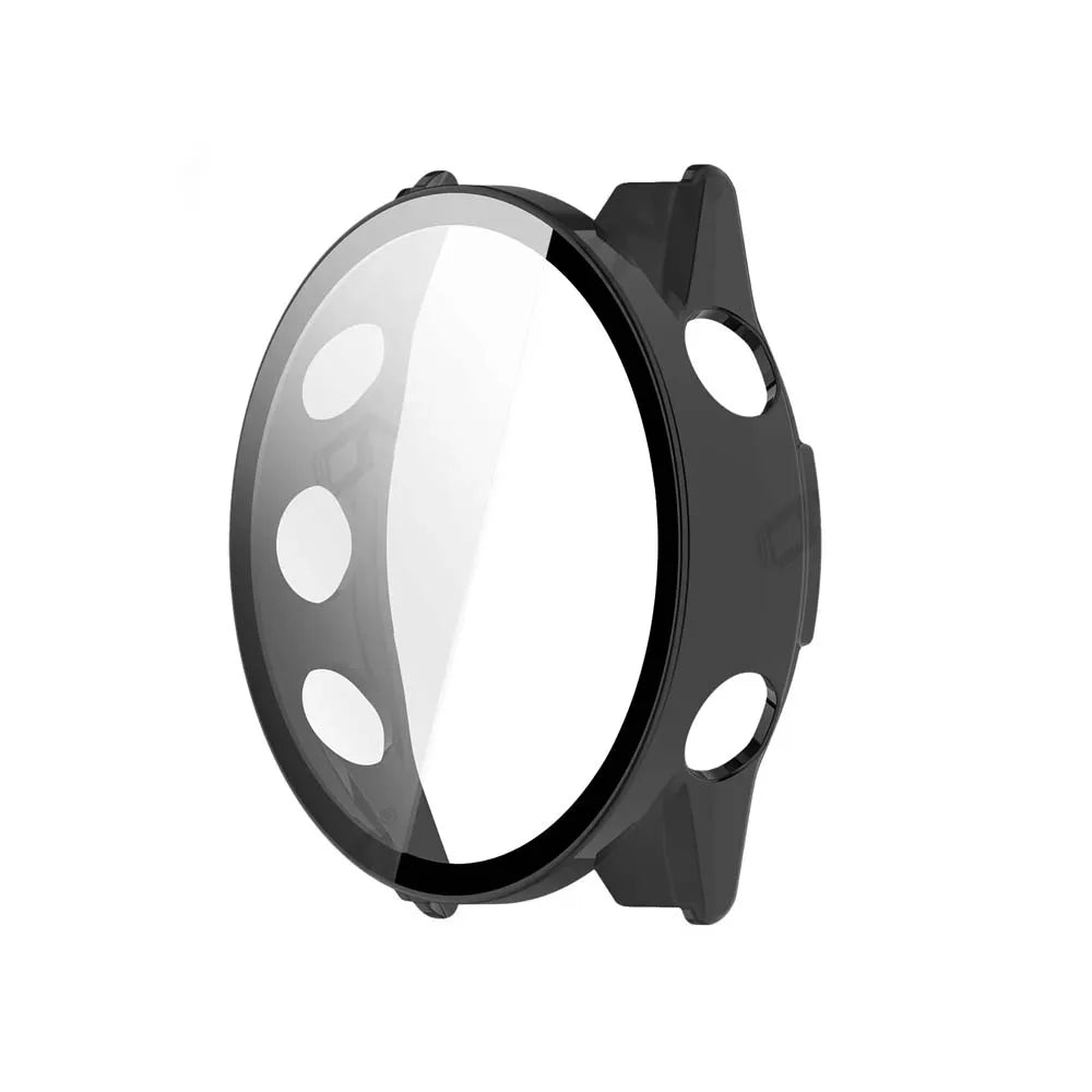 Garmin Forerunner 970 570 Tempered Glass & PC Bumper Case Watch Screen Protector Oasis Select black Garmin 570 47mm