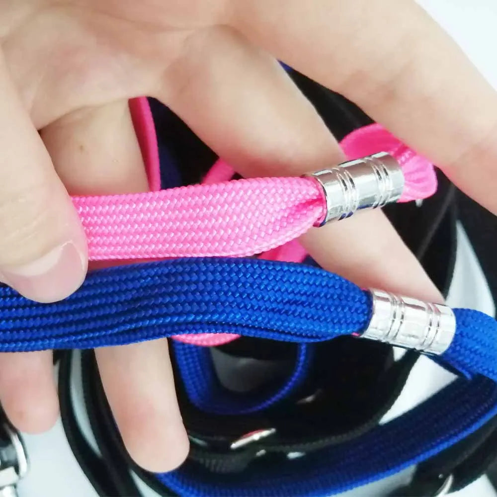 2Pcs Nylon Dog Leash Adjustable Pets Noose Loop Lock Clip Rope Durable Grooming Table Sling Cats Restraint Ropes for Bath Desks Oasis Select