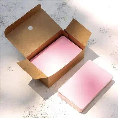 100 Pieces Christmas Birthday Invitation Cards Greeting Wedding Shower Party Decoration Favor Supply Set for Festive Celebration Oasis Select light pink