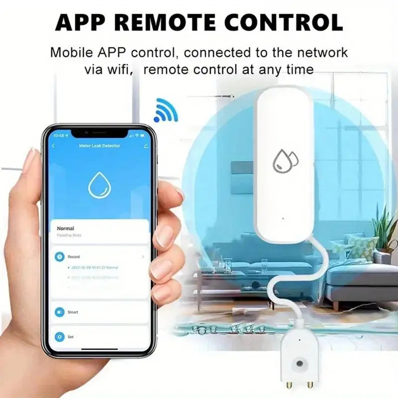 Water Sensor Flood Leak Detector Water Linkage Smart Life App Alarm Sensor Smart Home Security Protection Oasis Select