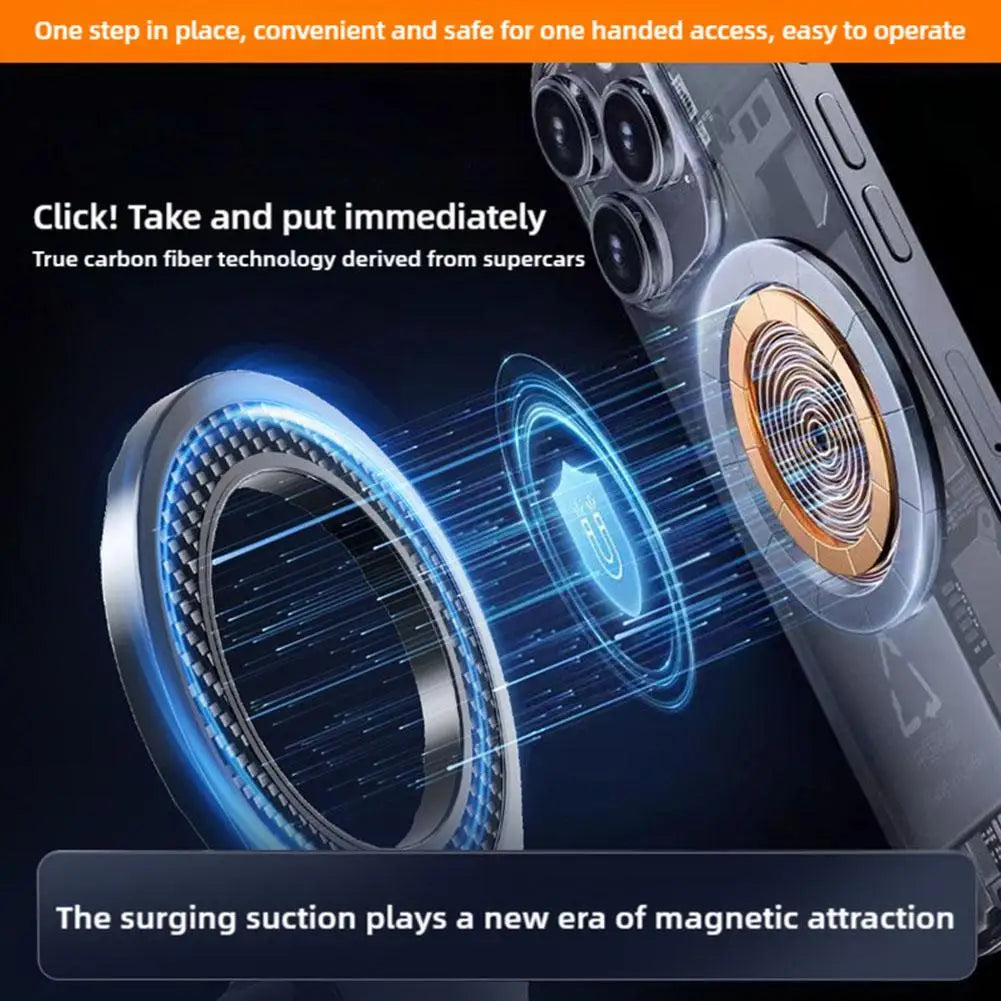 MagSafe Magnetic Car Phone Mount Head – Universal iPhone Holder