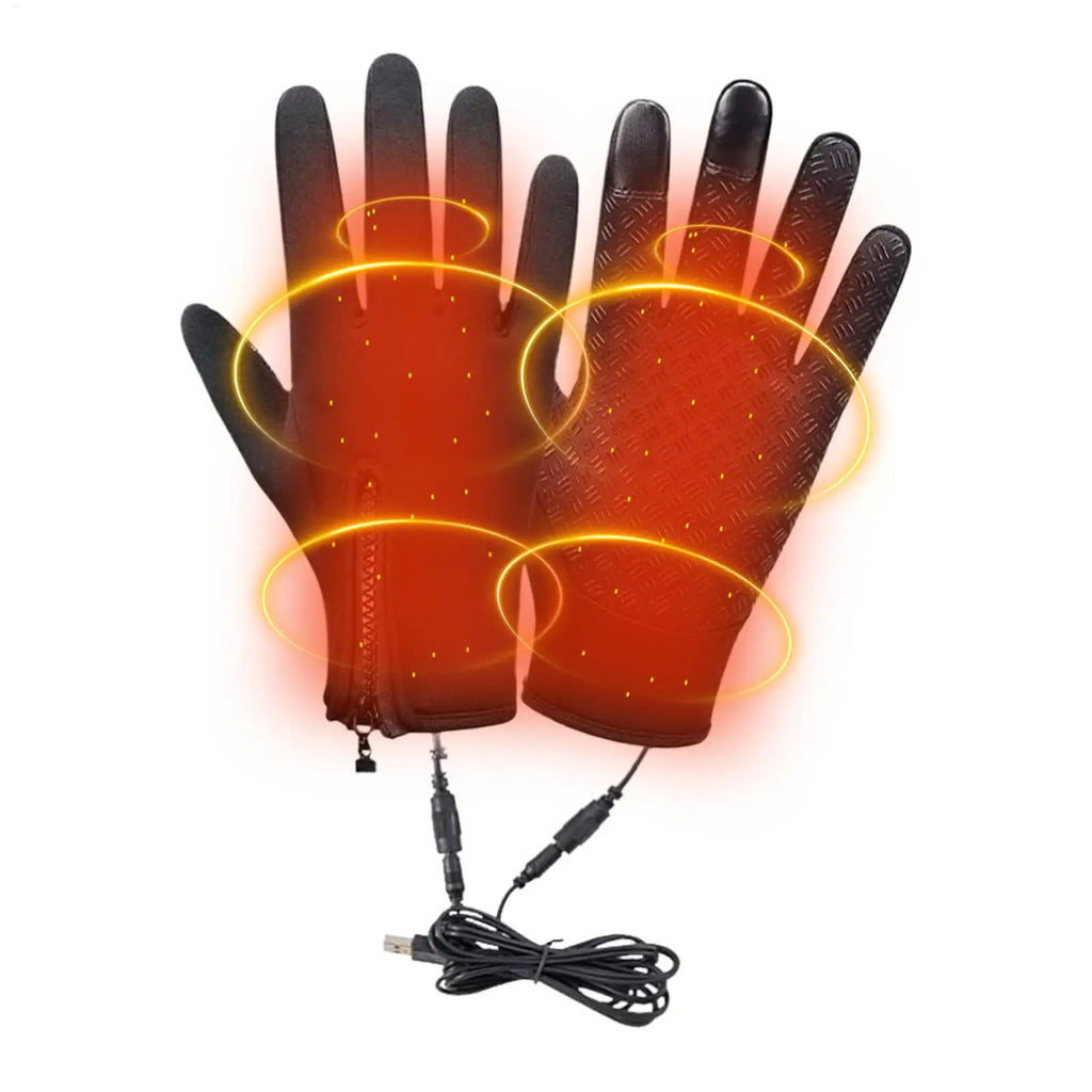 Heated Gloves for Women Heated Riding Gloves Hand Warmer 3 Modes Touchscreen Mittens for Women Sports Camping Driving Running Oasis Select