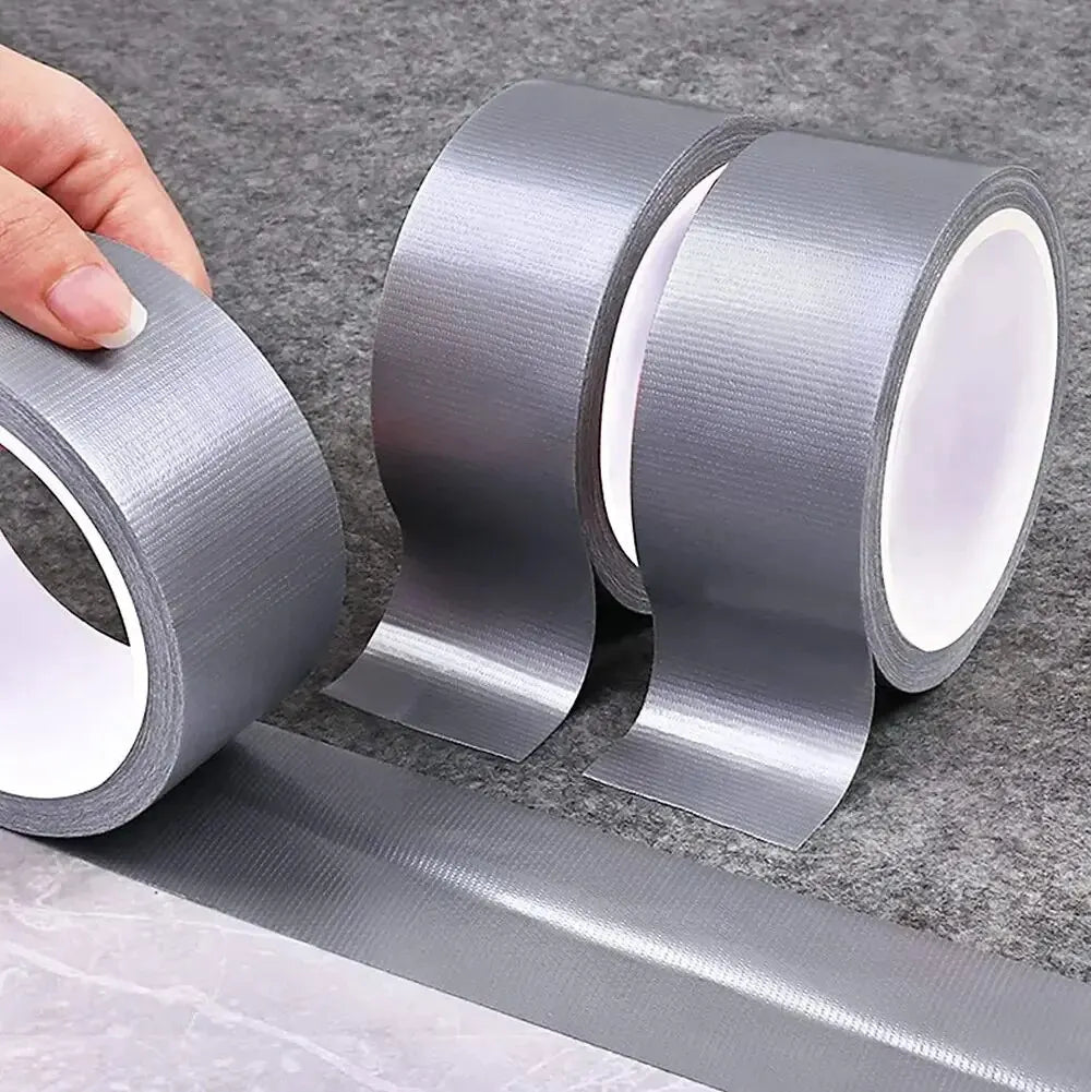 Heavy Duty Waterproof Gray Duct Tape Purpose Adhesive Tape for Repair Carpet Floor Pipe Sealing Home Improvement Oasis Select