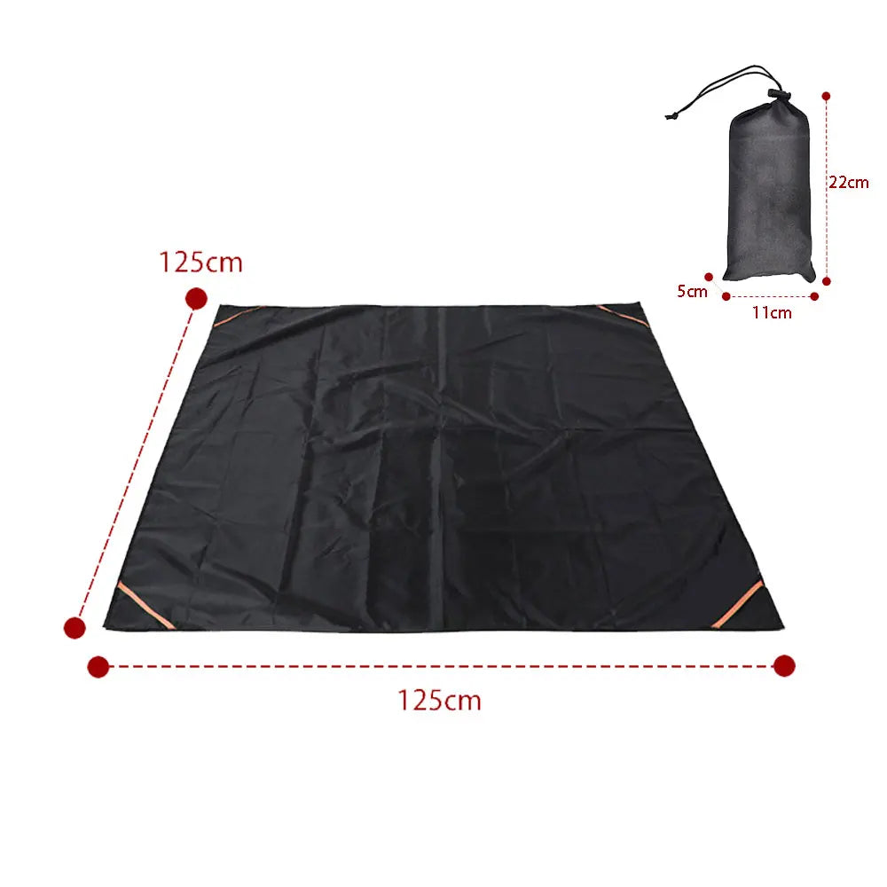 Rock Climbing Rope Bag Cord Carry Bag Hiking Shoulder Backpack Folding Portable Waterproof Backpack Ground Mat Oasis Select